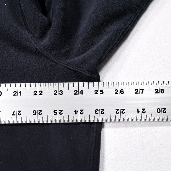 NIKE Mens L Black Embroidered Florida State Seminoles Pullover Hoodie Sweatshirt - Picture 7 of 8